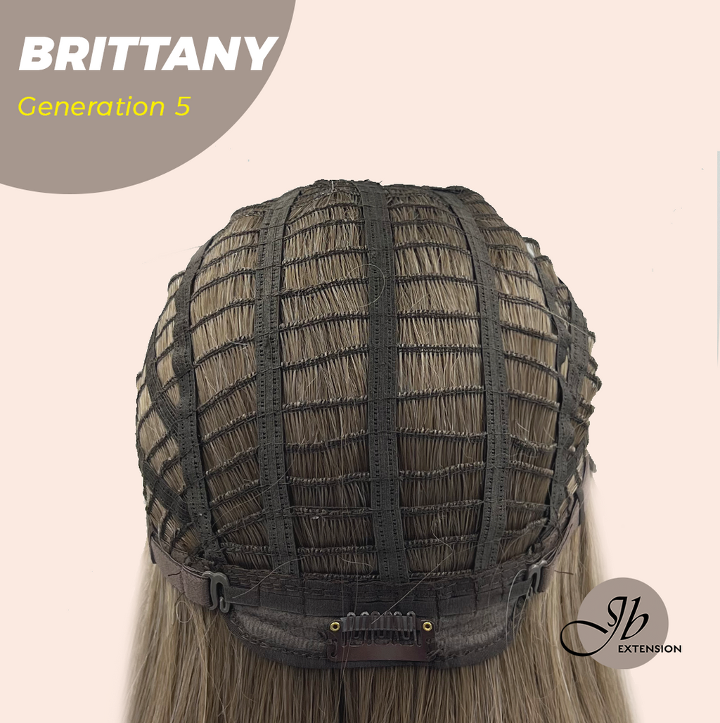 JBEXTENSION GENERATION FIVE 24 Inches Ash Light Brunette Wave Wig BRITTANY G5
