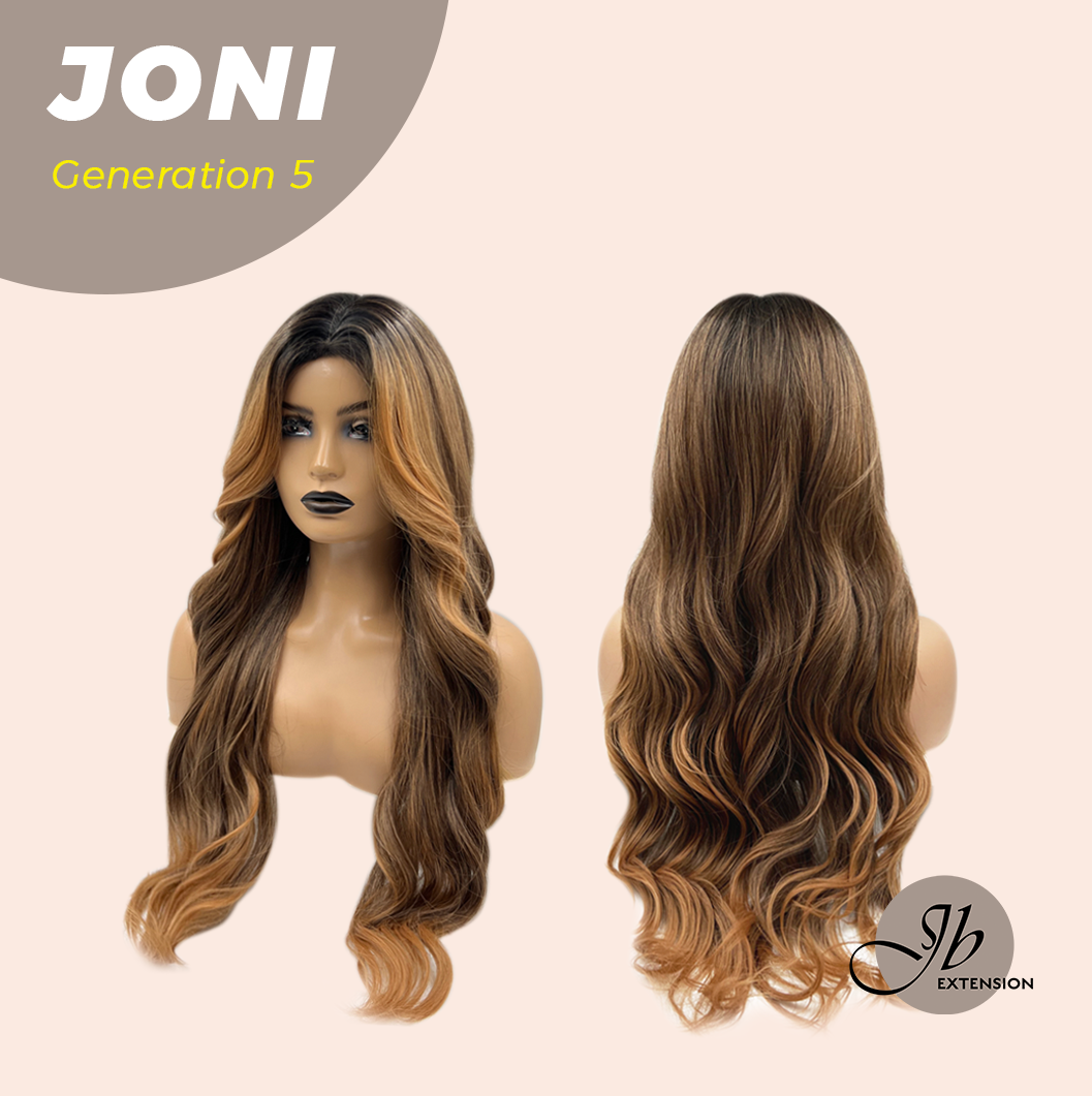 JBEXTENSION GENERATION FIVE 28 Inches Dark Copper Curly Wig JONI G5