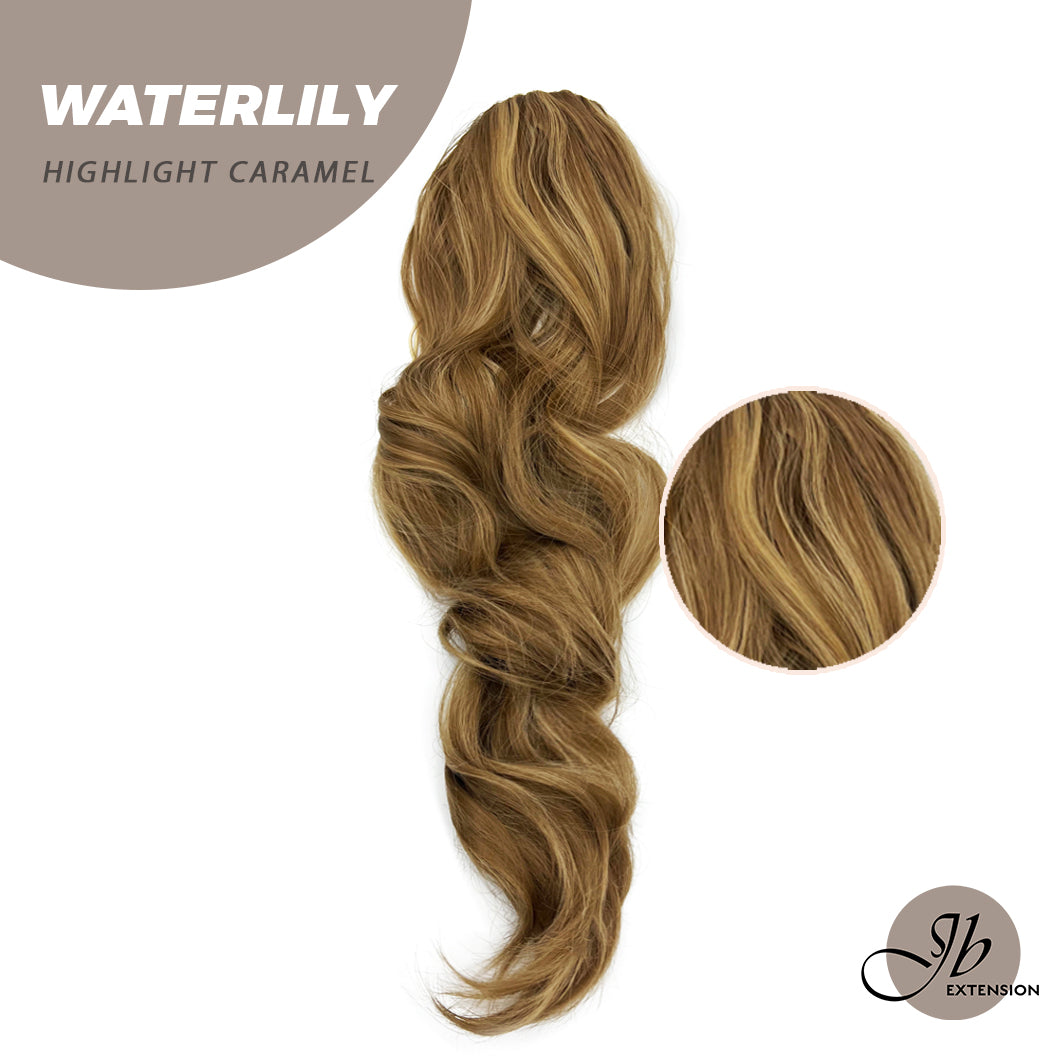 JBEXTENSION 22 Inches Ponytail Coulisse Curly WATERLILY
