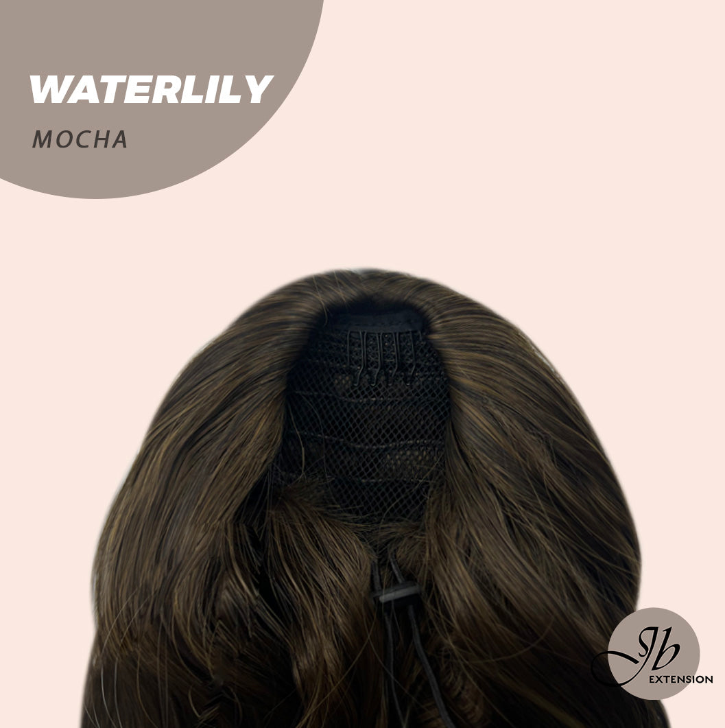 JBEXTENSION 22 Inches Ponytail Coulisse Curly WATERLILY