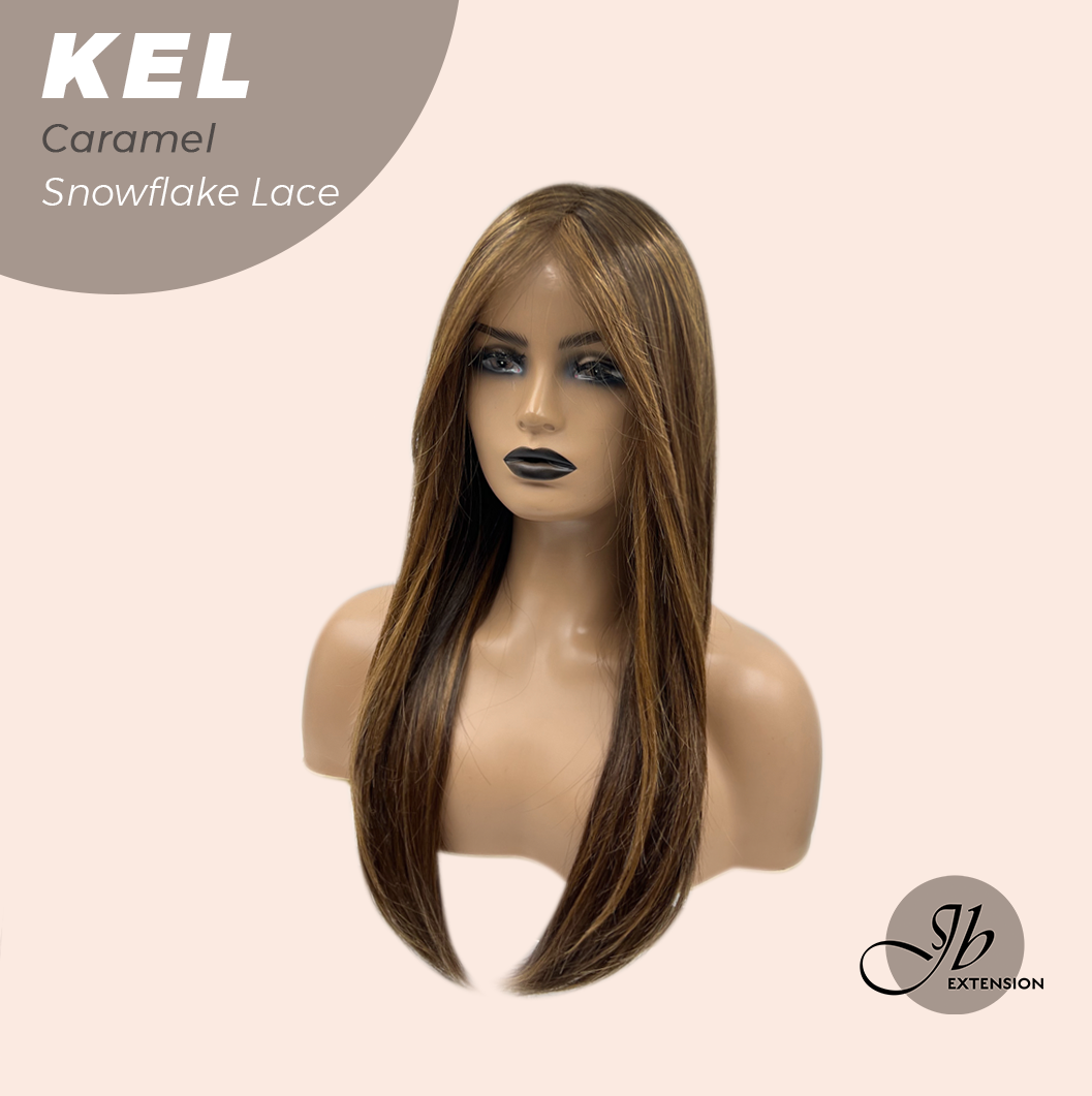 Get this Influencer Look with Snowflake Lace KEL CARAMEL