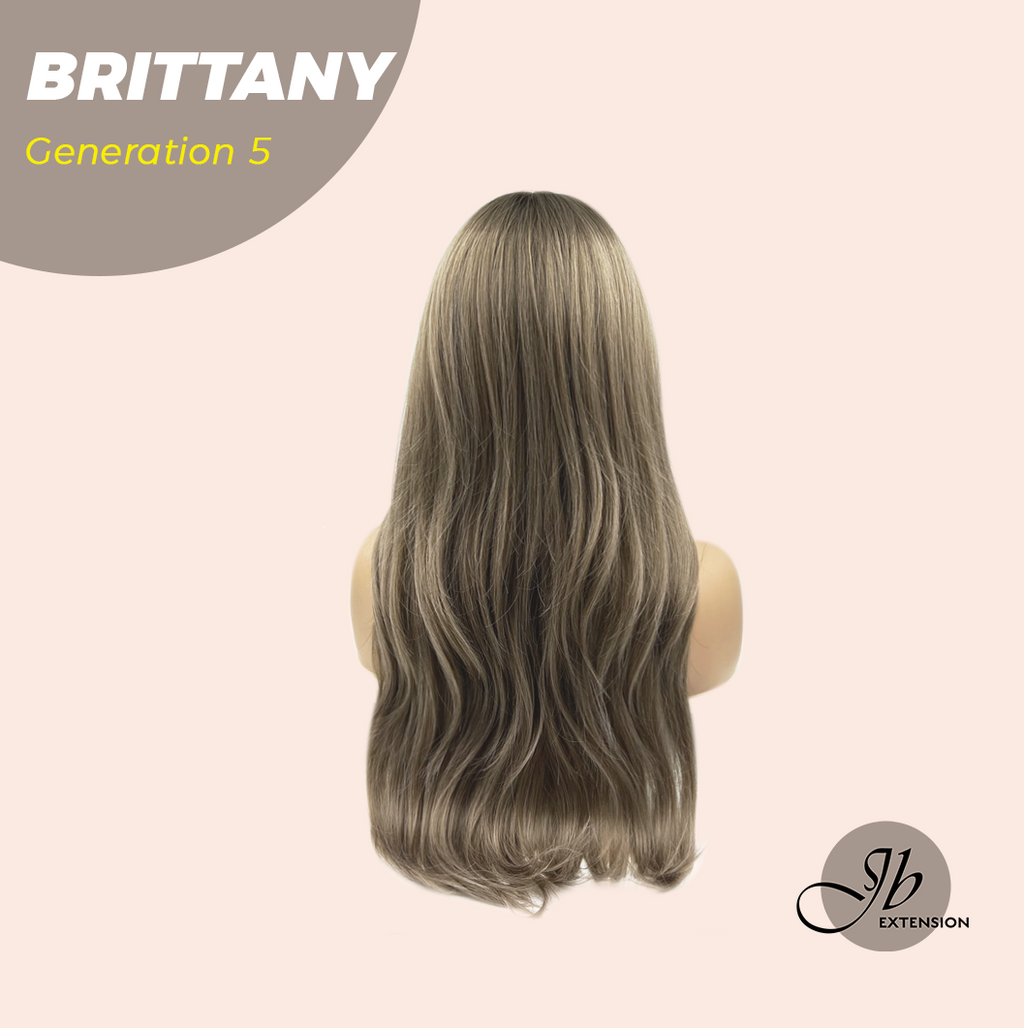 JBEXTENSION GENERATION FIVE 24 Inches Ash Light Brunette Wave Wig BRITTANY G5