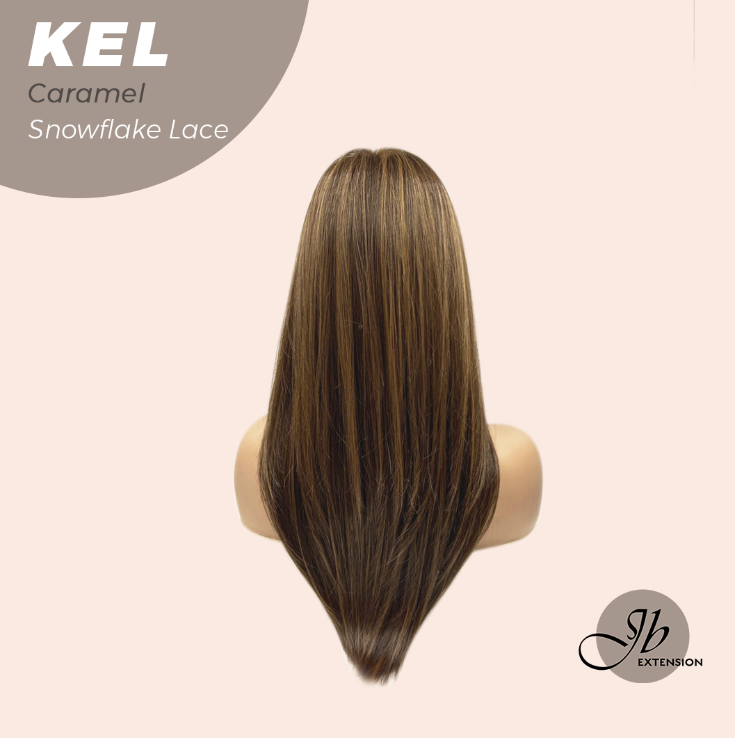 Get this Influencer Look with Snowflake Lace KEL CARAMEL