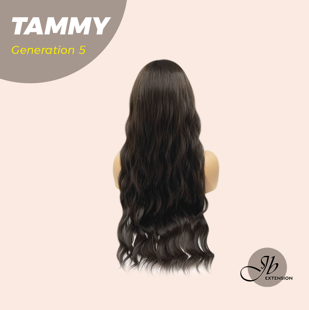JBEXTENSION GENERATION FIVE 28 Inches Natural Black Wave Wig TAMMY G5