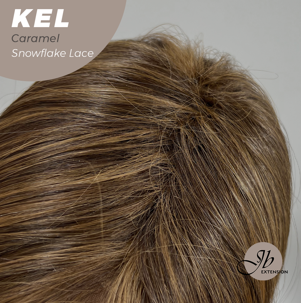 Get this Influencer Look with Snowflake Lace KEL CARAMEL