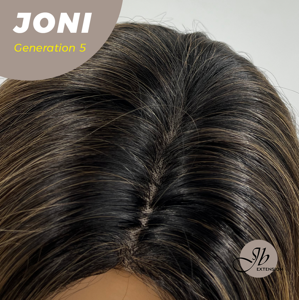 JBEXTENSION GENERATION FIVE 28 Inches Dark Copper Curly Wig JONI G5