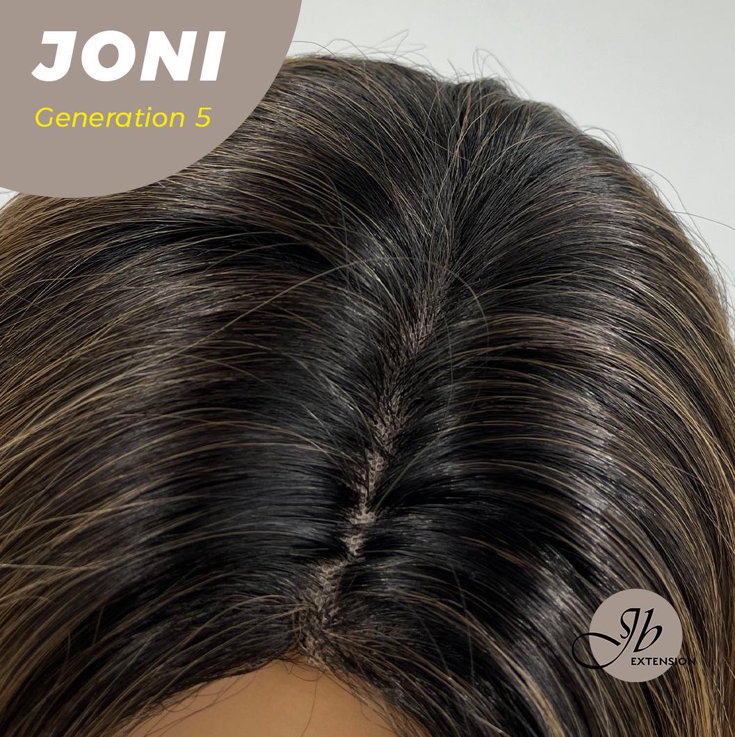 JBEXTENSION GENERATION FIVE 28 Inches Dark Copper Curly Wig JONI G5