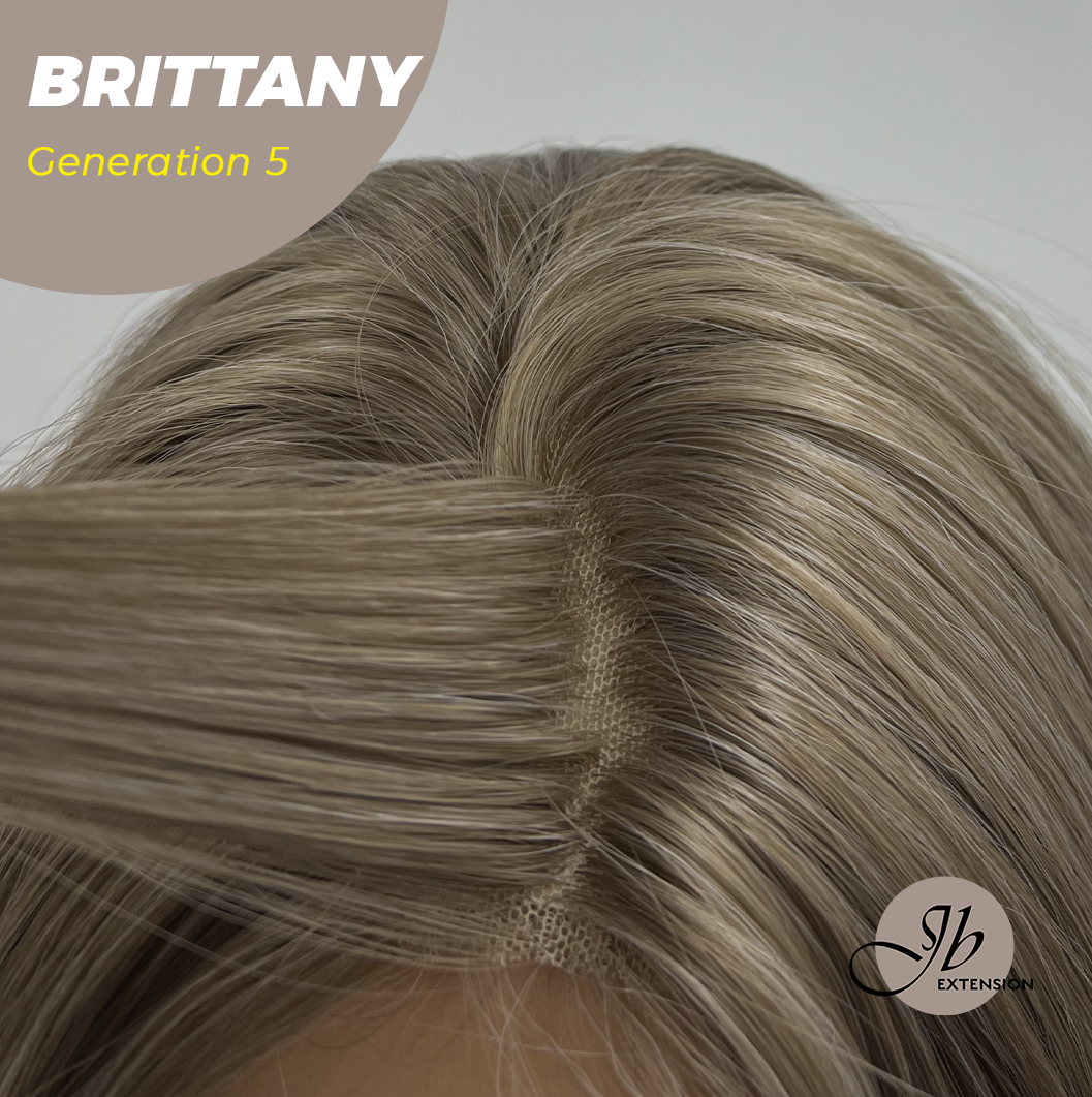 JBEXTENSION GENERATION FIVE 24 Inches Ash Light Brunette Wave Wig BRITTANY G5