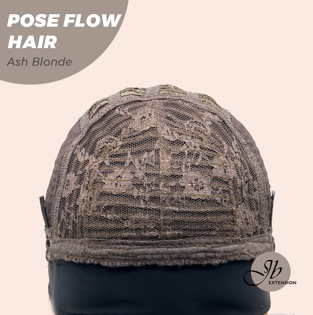JBEXTENSION 18 Inches Ash Blonde Headband Wig POSE FLOW HAIR - ASH BLONDE
