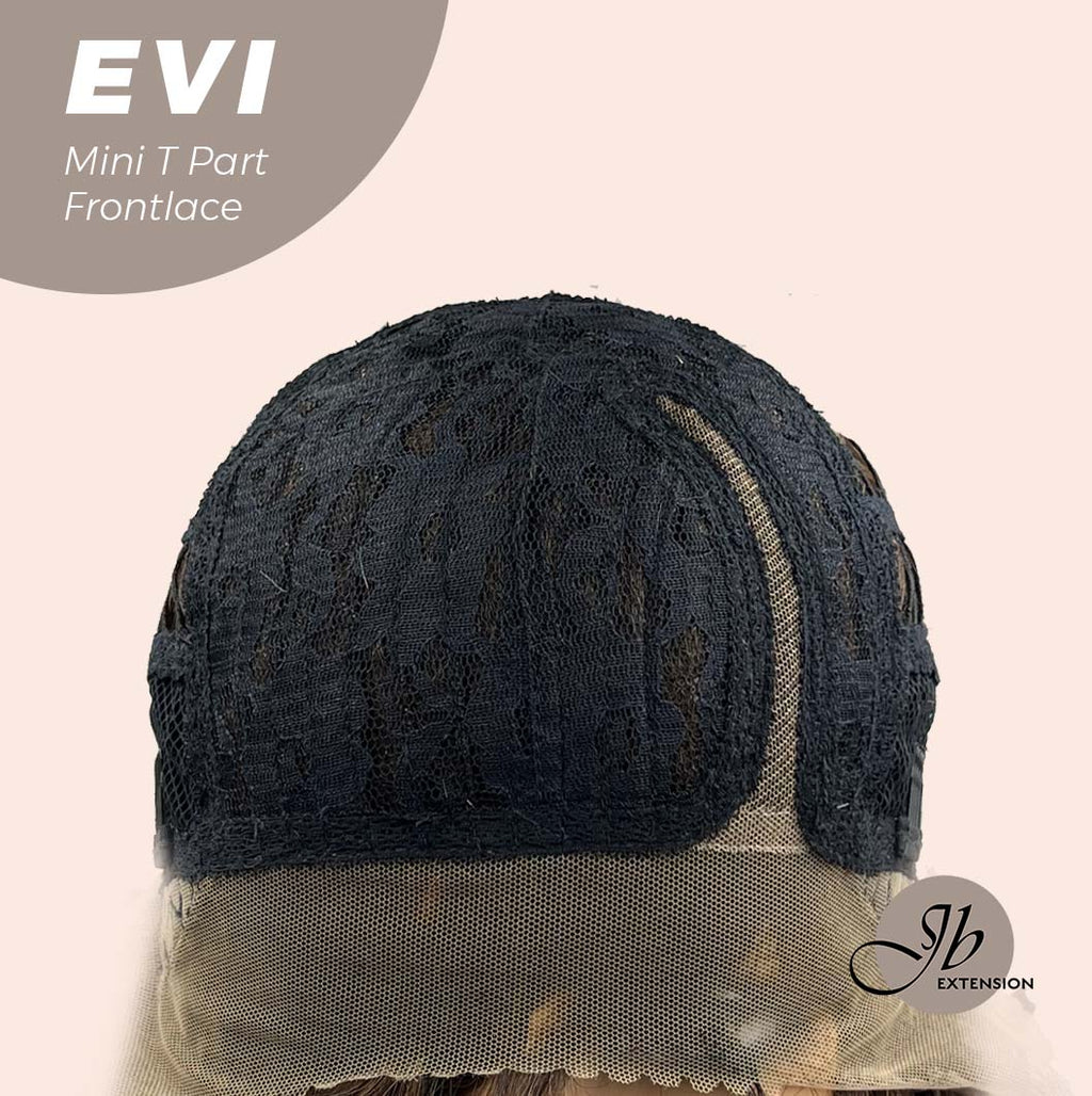 [PRE-ORDER] JBEXTENSION 15 Inches Deep Curly Brown Side Part Mini T Part Frontlace Glueless Wig EVI