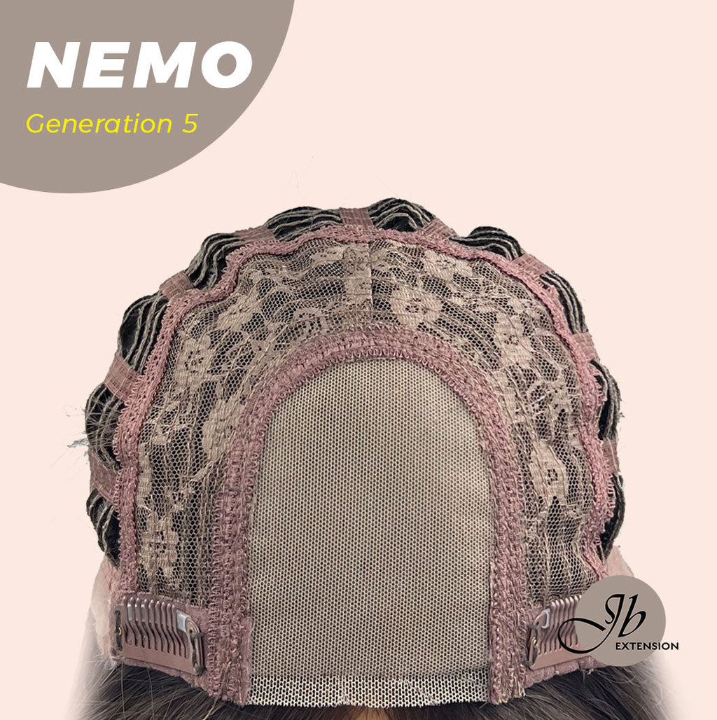 JBEXTENSION GENERATION FIVE 28 Inches Hime Cut Midnight Brown( Black/Brown) Wig NEMO G5
