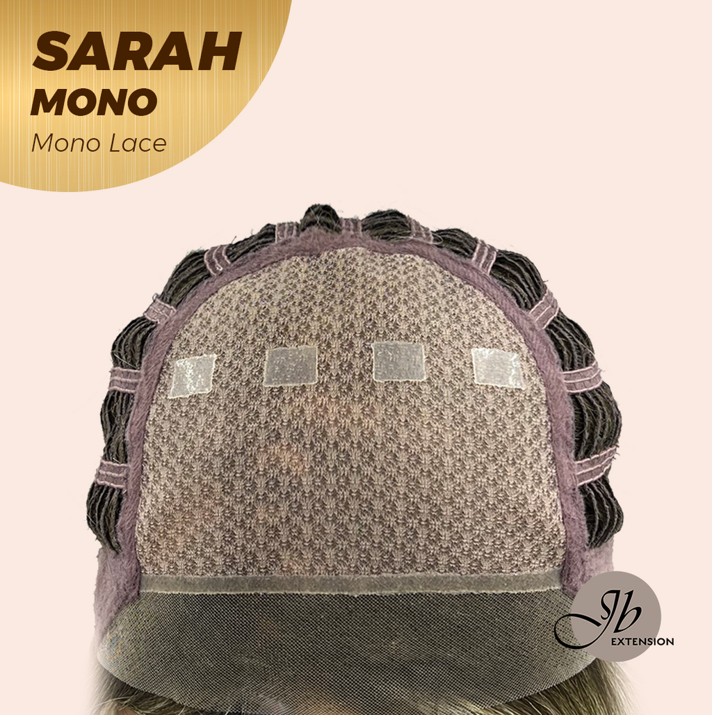 [PRE-ORDER] JBEXTENSION SARAH MONO Full Monofilament Wig 22 Inches Blonde Color Full Mono Lace Glueless With Anti-slip Silicone Strips Wig SARAH MONO【BENDY EAR TABS】