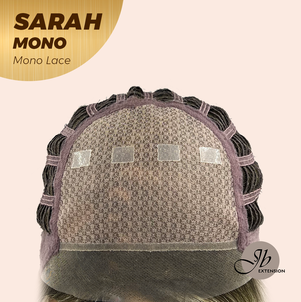 [PRE-ORDER] JBEXTENSION SARAH MONO Full Monofilament Wig 22 Inches Blonde Color Full Mono Lace Glueless With Anti-slip Silicone Strips Wig SARAH MONO【BENDY EAR TABS】