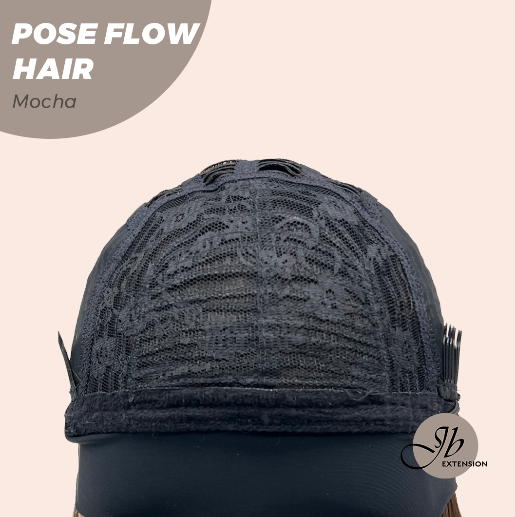 JBEXTENSION 18 Inches Mocha Headband Wig POSE FLOW HAIR - MOCHA