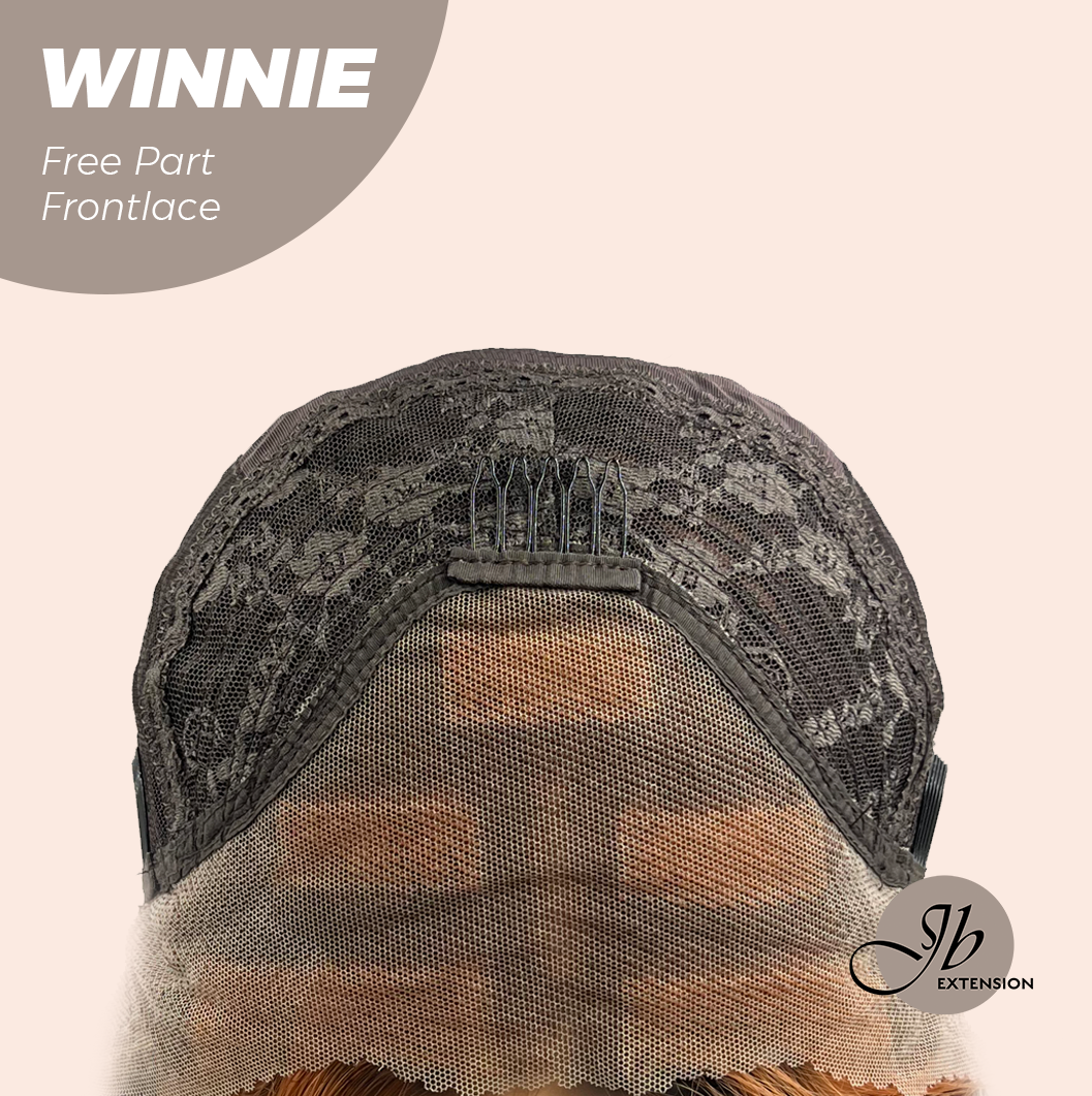 Nichole's Selection -  26 Inches Copper Curly Fiber X, Tangle Less Pre-Cut Free Part Frontlae Glueless Wig WINNIE【FIBER X】