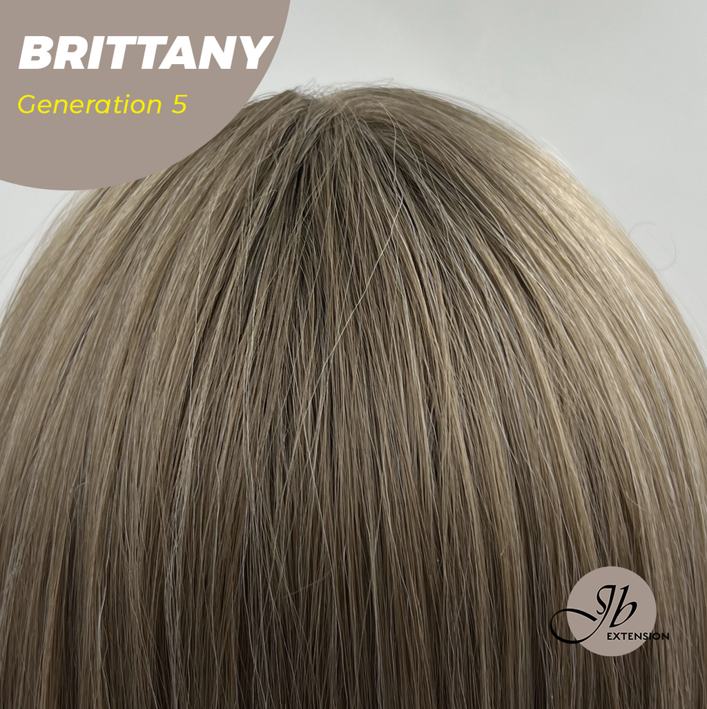 JBEXTENSION GENERATION FIVE 24 Inches Ash Light Brunette Wave Wig BRITTANY G5