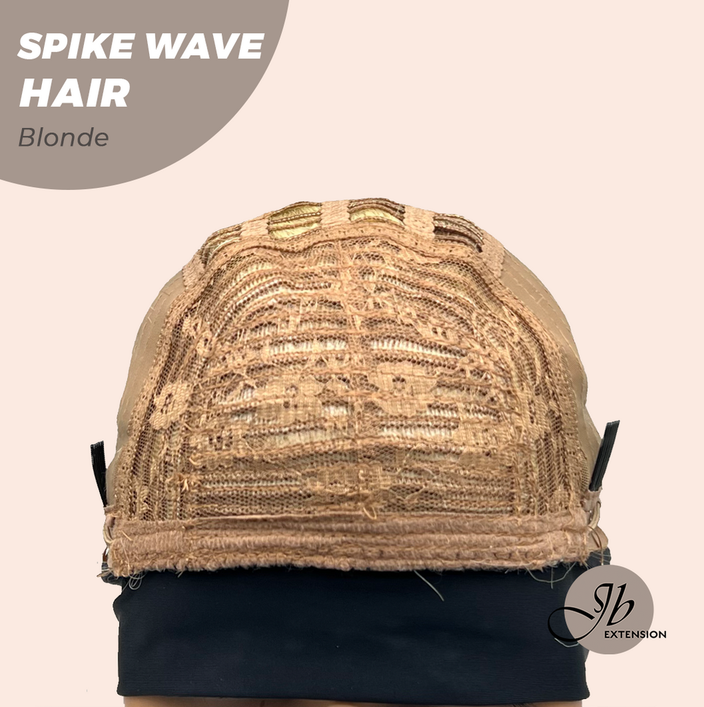 JBEXTENSION 24 Inches Long Curly Hair Blonde Headband Wig SPIKE WAVE HAIR - BLONDE
