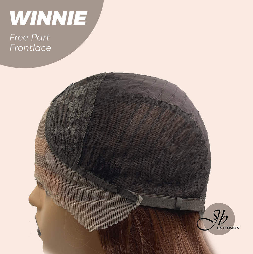 Nichole's Selection -  26 Inches Copper Curly Fiber X, Tangle Less Pre-Cut Free Part Frontlae Glueless Wig WINNIE【FIBER X】