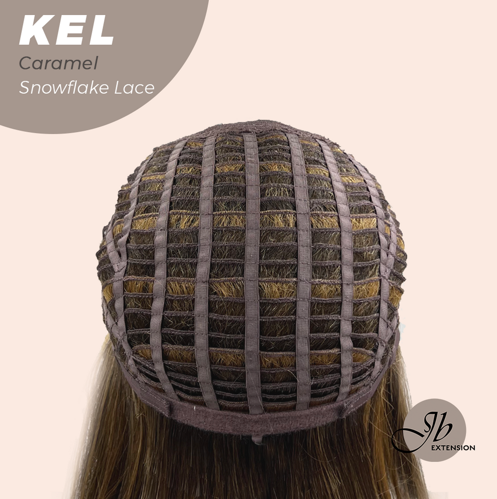 Get this Influencer Look with Snowflake Lace KEL CARAMEL