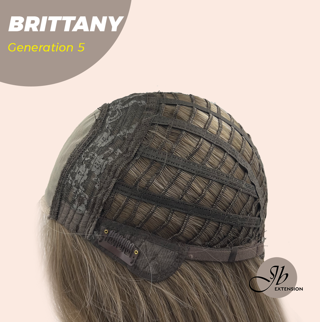JBEXTENSION GENERATION FIVE 24 Inches Ash Light Brunette Wave Wig BRITTANY G5