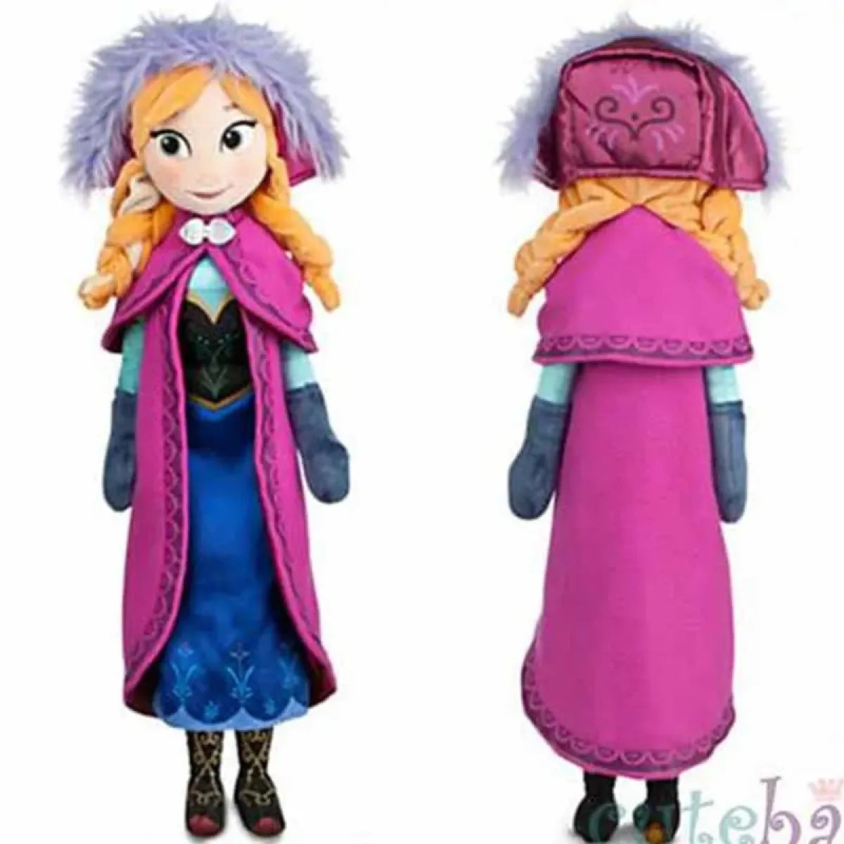 50cm Frozen Elsa & Anna Plush Dolls – Princess Stuffed Toy Gift