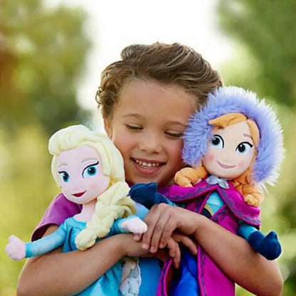 50cm Frozen Elsa & Anna Plush Dolls – Princess Stuffed Toy Gift
