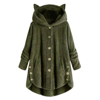 Women's Plush Kawaii Coat