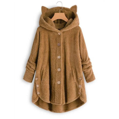 Women's Plush Kawaii Coat