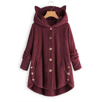 Women's Plush Kawaii Coat