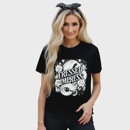 Tressed to impress Women’s basic softstyle t-shirt