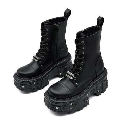 Women's Punk Platform Ankle Boots