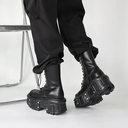Women's Punk Platform Ankle Boots