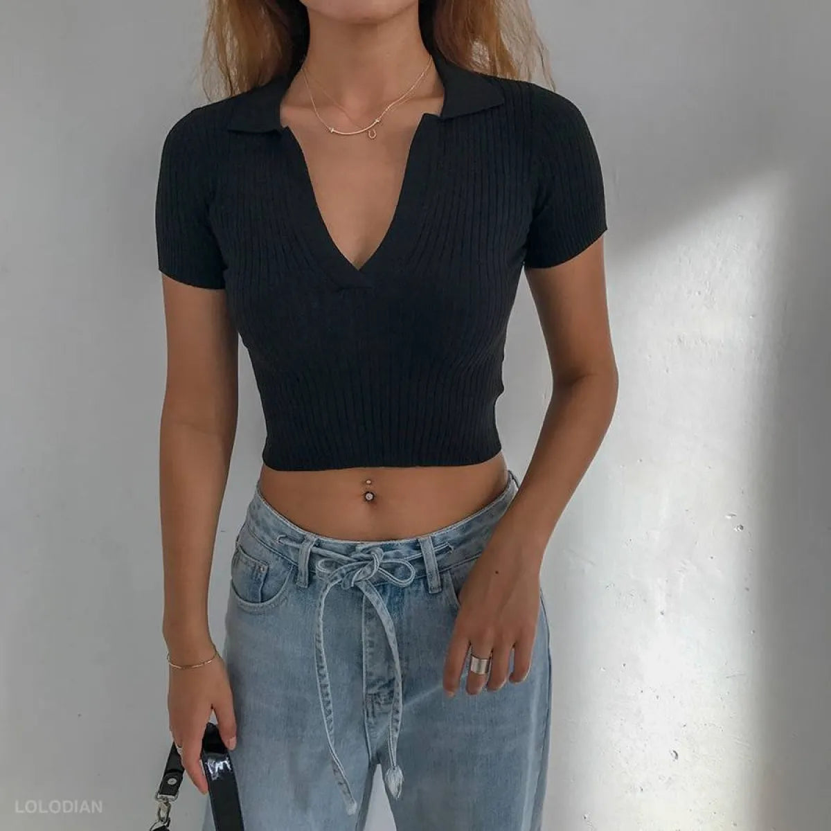 Women's Short Sleeved Polo