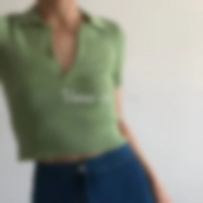 Women's Short Sleeved Polo