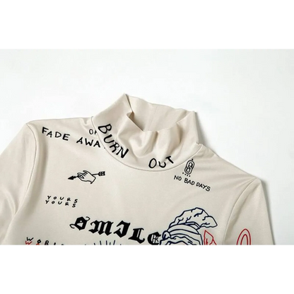 Casual Stretch Slim Crop Tops