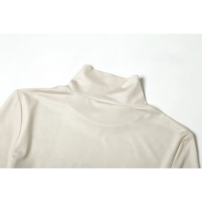 Casual Stretch Slim Crop Tops