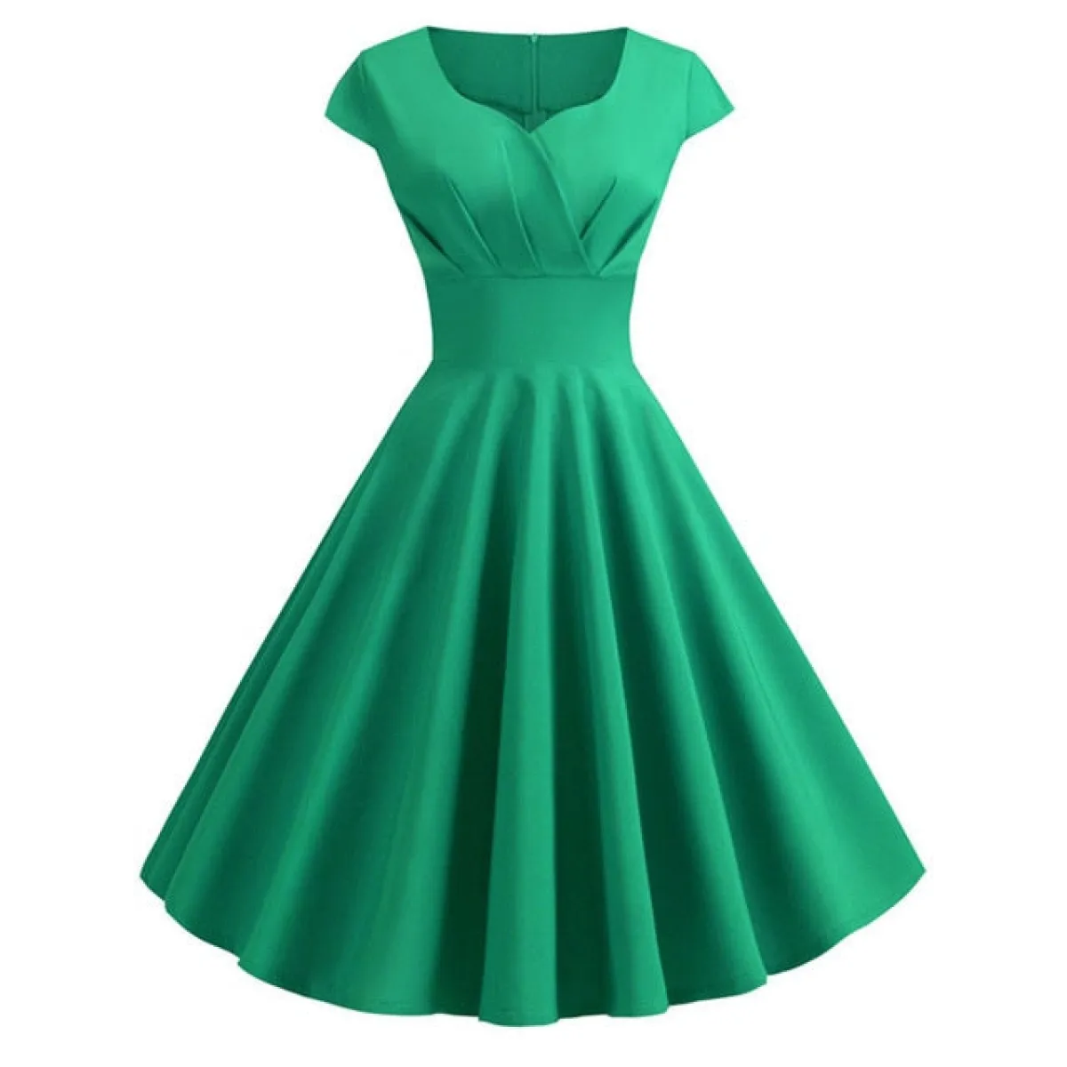 V Neck Swing Summer Dress