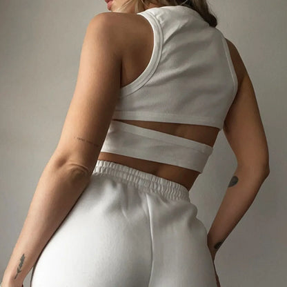 Casual Tank Crop Tops