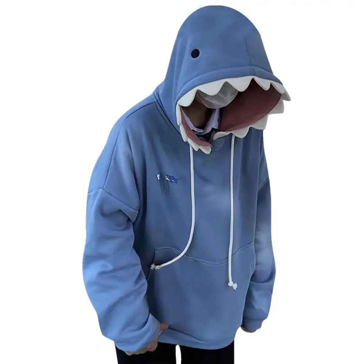 Unisex Shark Hoodie – Long Sleeve Pullover Sweatshirt