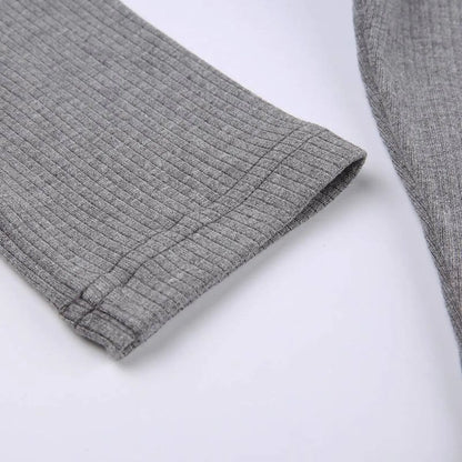 V-neck Knitted Dress