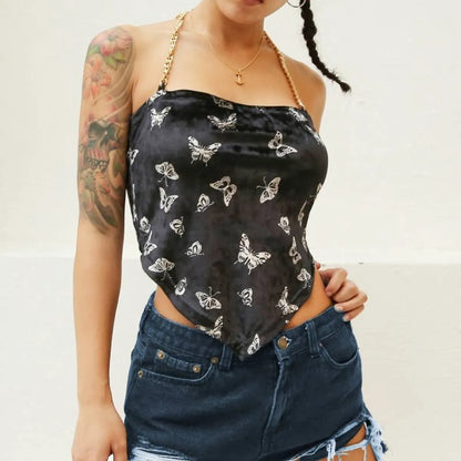 Butterfly Crop Top
