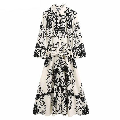 Vintage Floral Dress