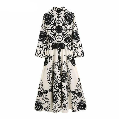 Vintage Floral Dress