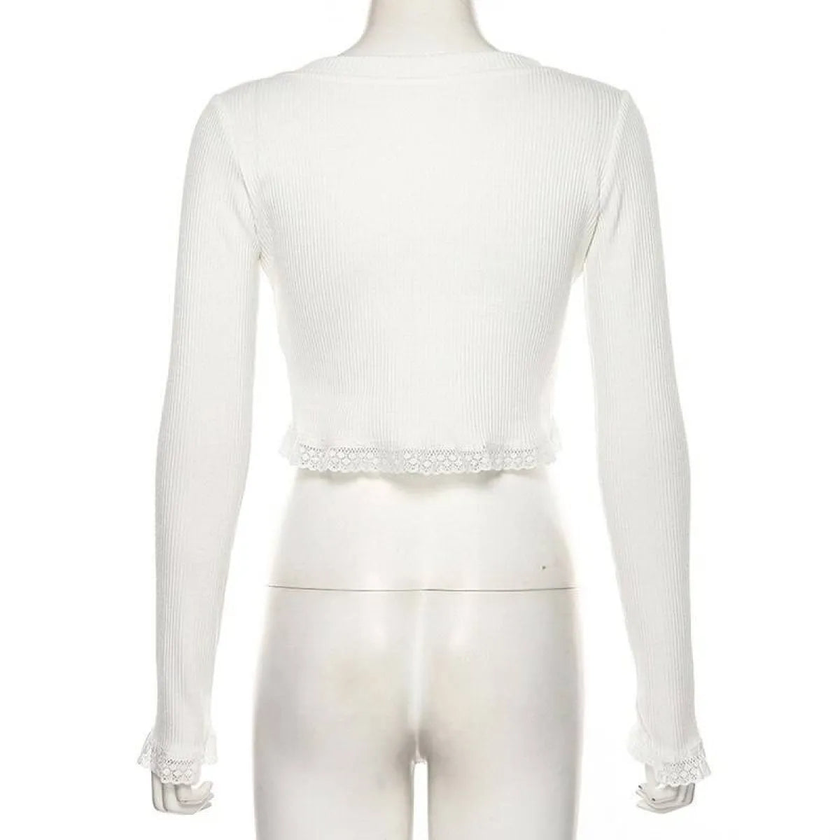 Vintage Gothic Lace Black Cardigan