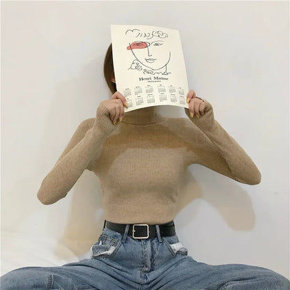 Vintage Harajuku Turtleneck Sweater