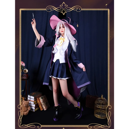Wandering Witch Elaina Cosplay Costume – Full Set Halloween Outfit