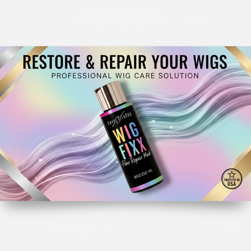Wig Fixx Rinse Out Repair Mask Banner