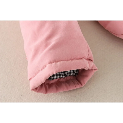 Women's Winter Cotton Jacket - Hooded Slim Fit Warm Parka