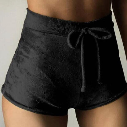 Women's Dolphin Velvet Shorts