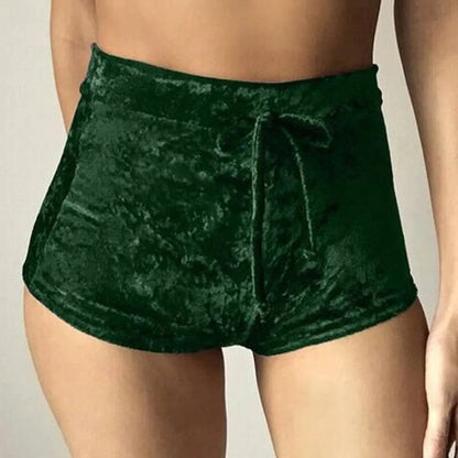 Women's Dolphin Velvet Shorts